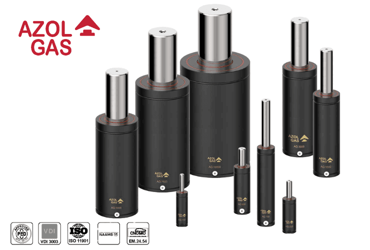 B-AG Gas Spring ISO Series