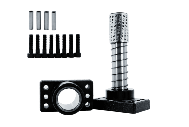B-MYAP BALL BEARING GUIDE POST SETS  MOVABLE STOPPERS  WITH DOWEL HOLES ALUMINUM TYPE